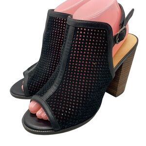 Kelsi‎ Dagger KBD Brooklyn Goya Perforated Leather Heels Size 7.5